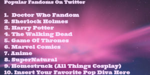 top tumblr fandoms
