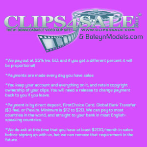 clips4sale daily pay boleynmodels