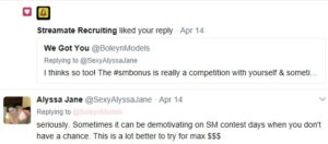 boleyn bunny cammodel contest