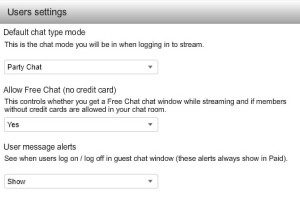 streamate party chat