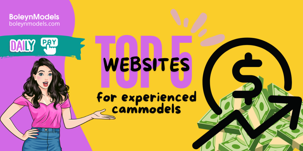 Top 5 Websites for experienced models